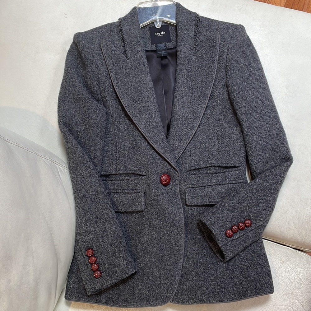 Stunning Smythe Peaked lapel blazer